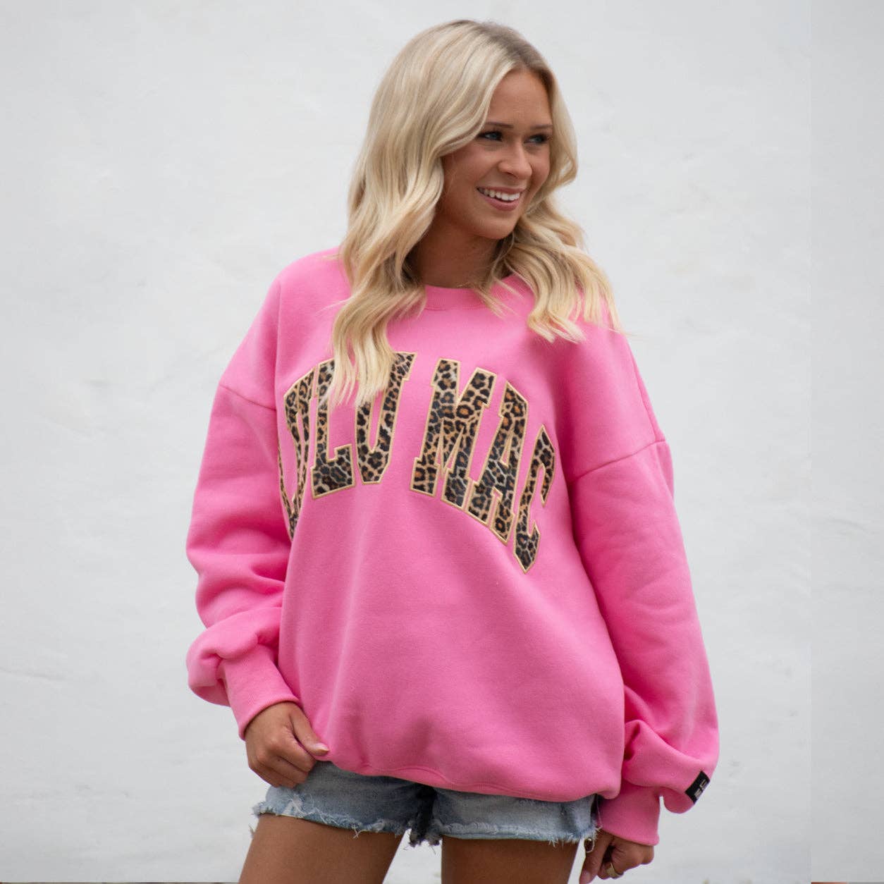 LULU MAC BUBBLEGUM LEOPARD Sweatshirt