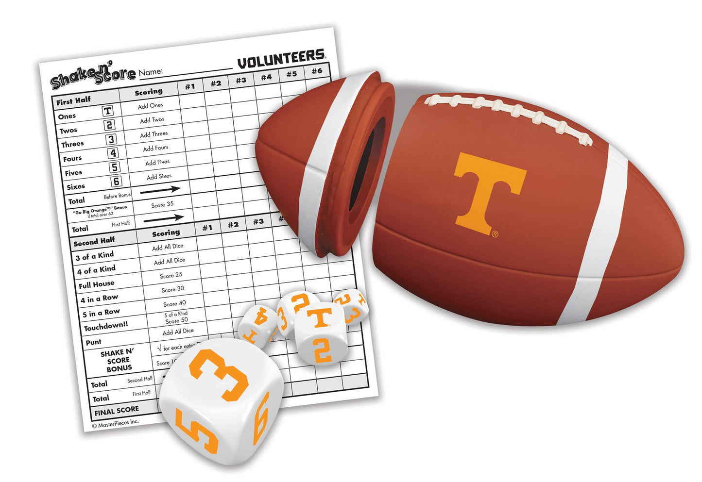 Tennessee Volunteers Shake n' Score