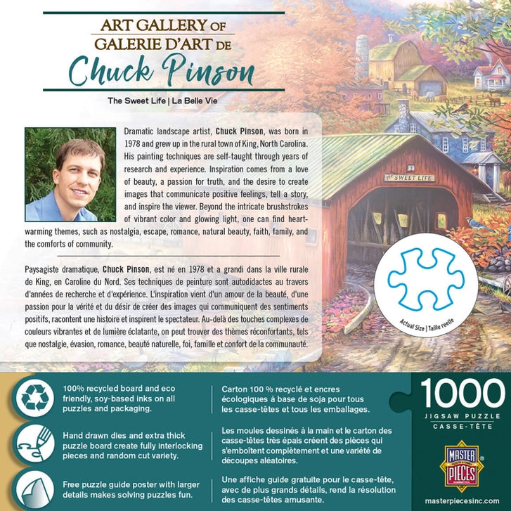 Art Gallery - the Sweet Life 1000 Piece Puzzle