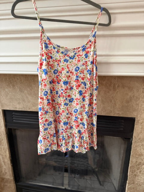 Ditsy Ruffled Cami
