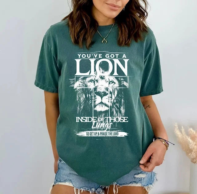Lion Inside of those Lungs T-shirt