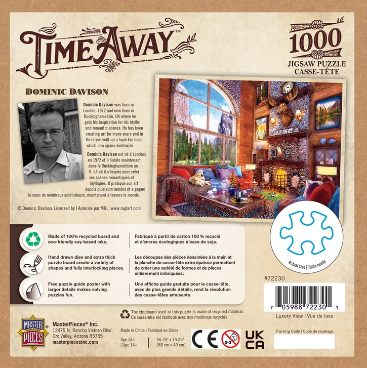 Time Away - Luxury View 1000 Piece Puzzle