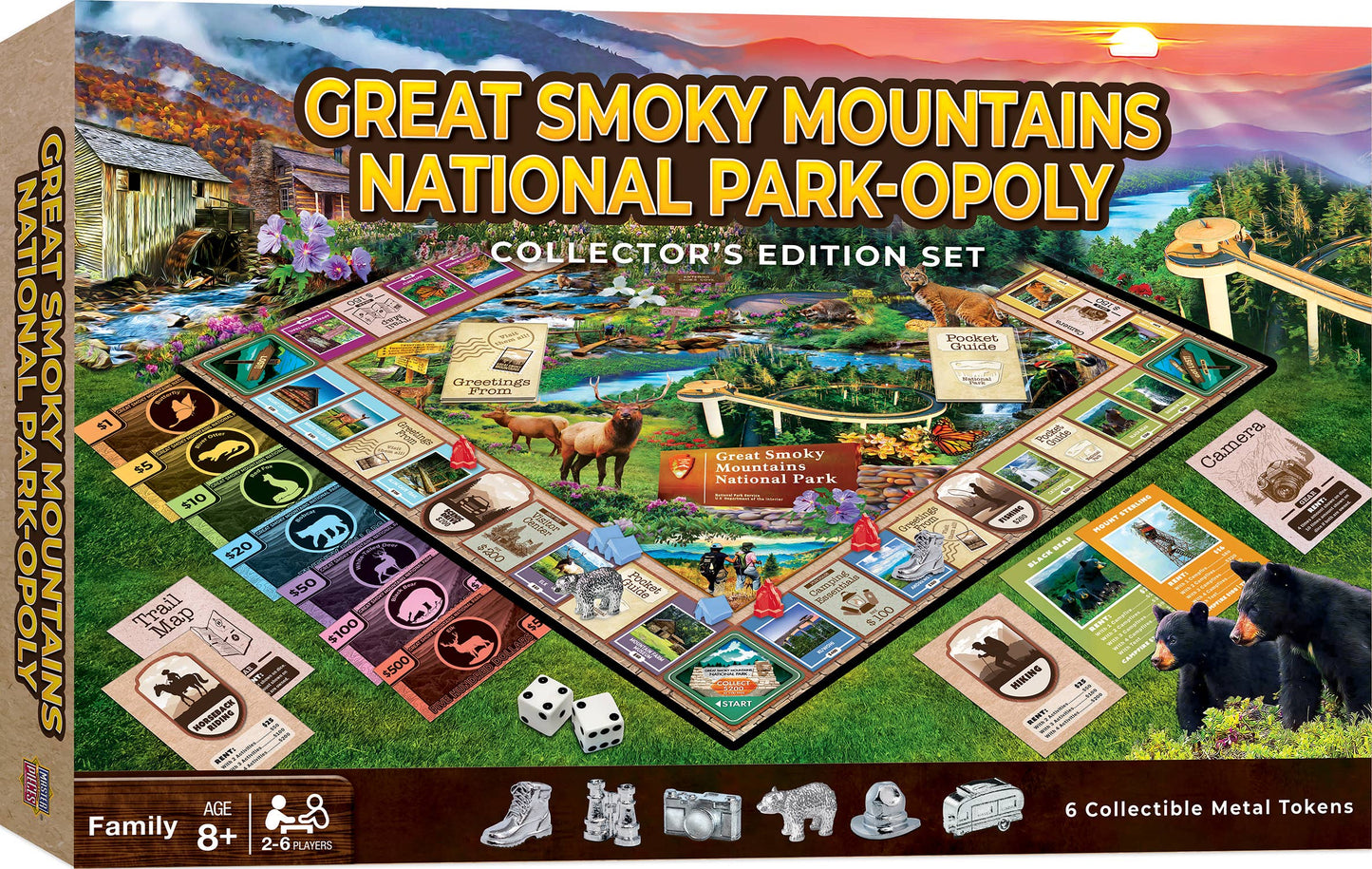 Great Smoky Mountains National Park Opoly Board Game