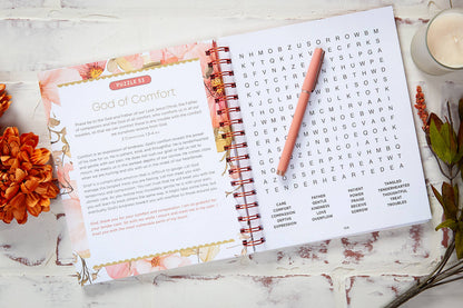 Words to Warm Your Heart (Word Search Devotional)