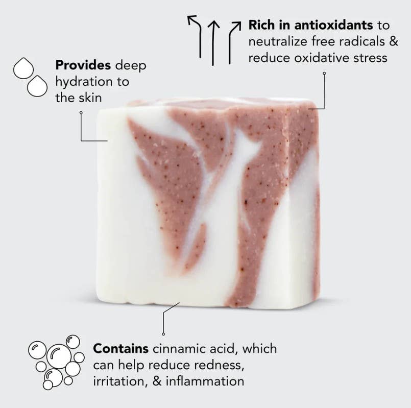 KITSCH Shea Butter Exfoliating Body Wash Bar