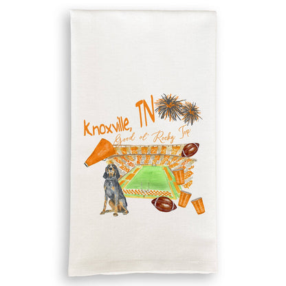 Tennessee Football Pattern: Dishtowel