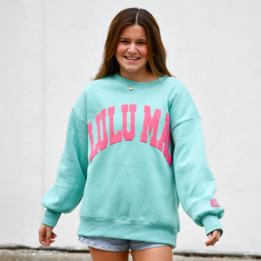 LULU MAC Mint sweatshirt