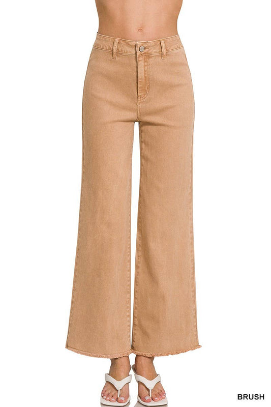 Brush Acid Washed Jeans