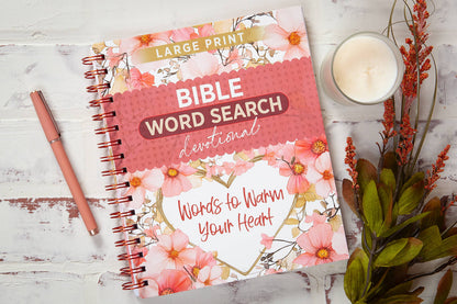 Words to Warm Your Heart (Word Search Devotional)