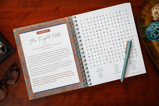 Bible Word Search Devotional (Proverbs)