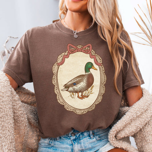Vintage Mallard Duck Graphic T-Shirt | Comfort Colors
