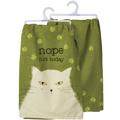 Nope Not Today Kitchen Towel