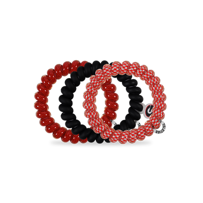 Spiral Hair Coils | Large | Go Dawgs! Hair Ties