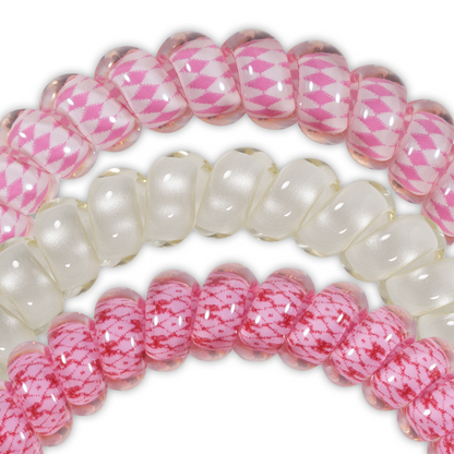 Spiral Hair Coils | Small | Cherry Bomb
