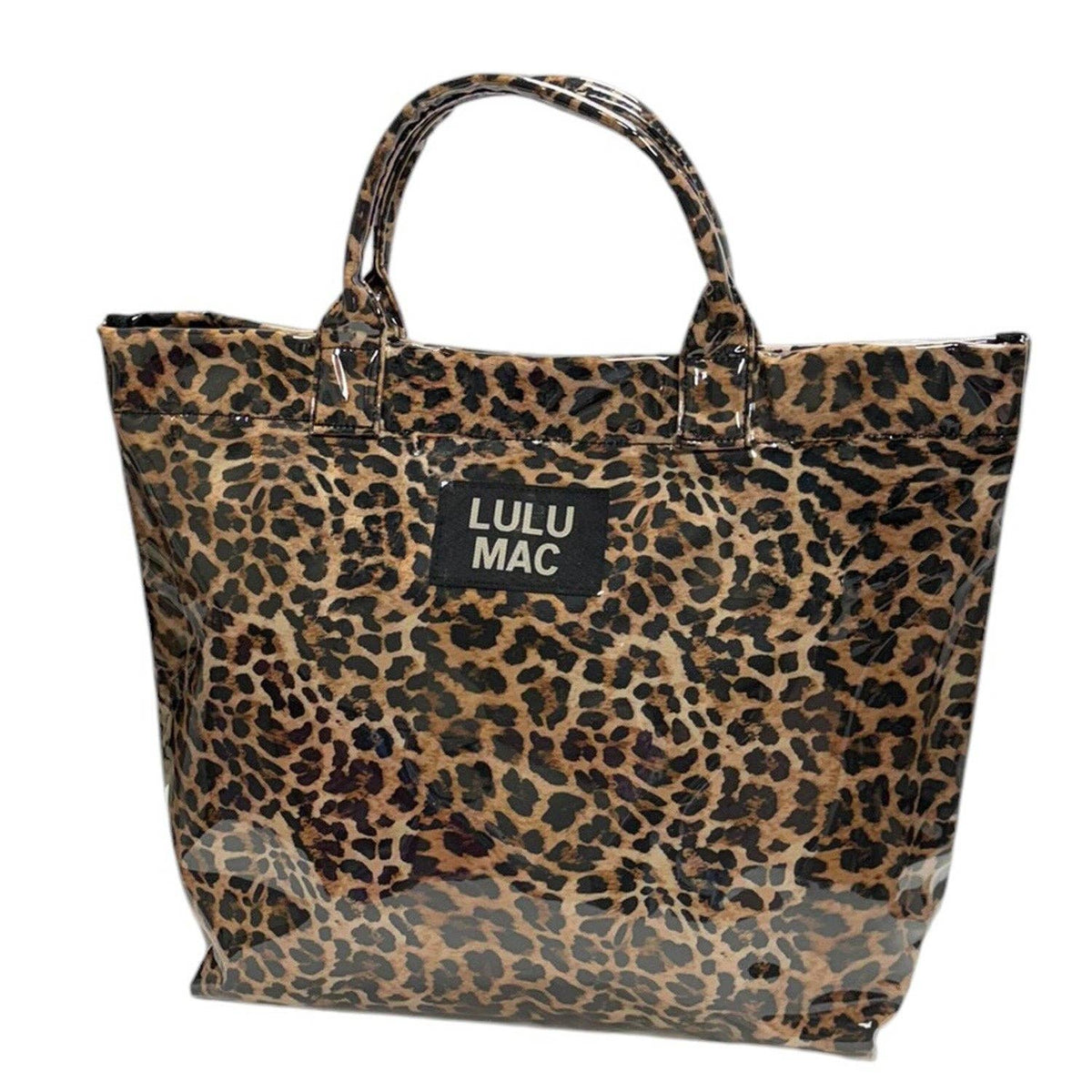 LULU MAC TOTE BAG LEOPARD