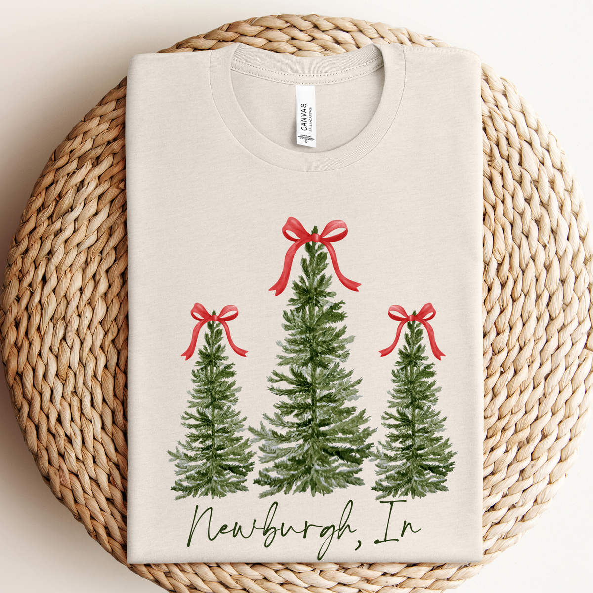 Abingdon, VA Christmas Tree Graphic Tee