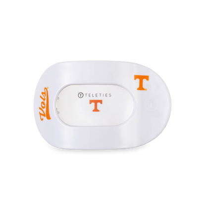 Go Vols! Medium Flat Round Hair Clip Teleties