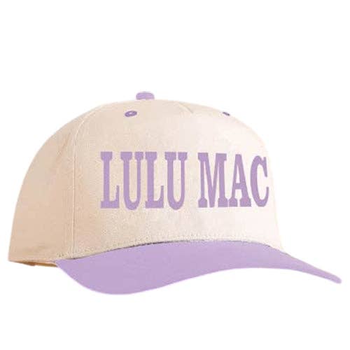 LULU MAC HAT LIGHT PURPLE