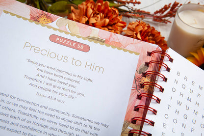 Words to Warm Your Heart (Word Search Devotional)