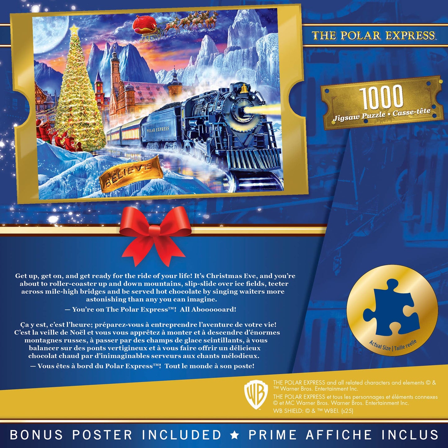 The Polar Express 1000 Piece Puzzle