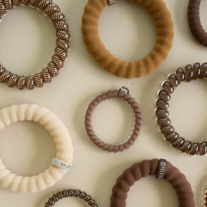 Espresso Yourself | Large | Nylon Hair Teleties