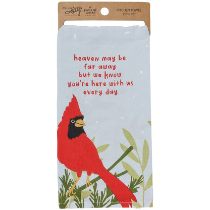 Here With Us Every Day Kitchen Towel