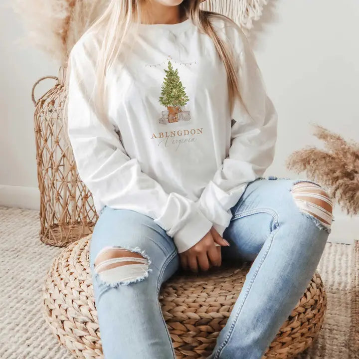 Abingdon Cottage Long-Sleeve T-Shirt