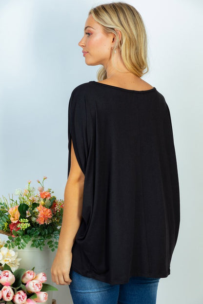 Boat Neck Top
