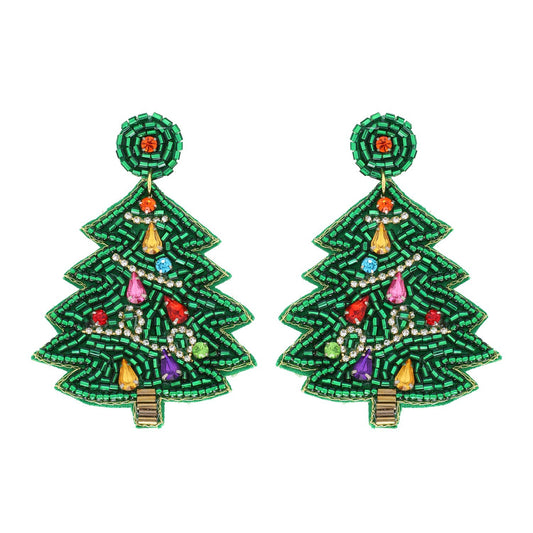 Christmas Tree Earrings