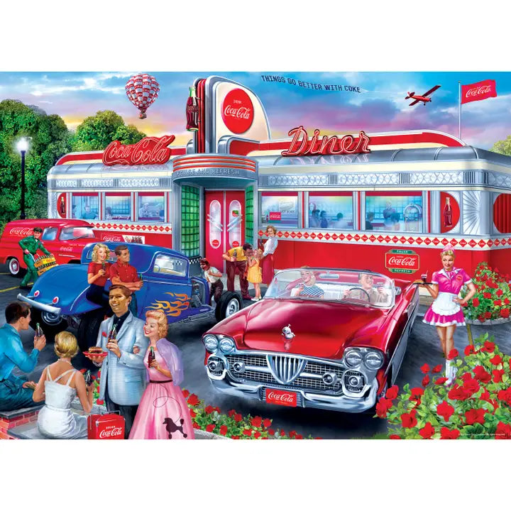 Coca-Cola - Diner 1000 Piece Puzzle