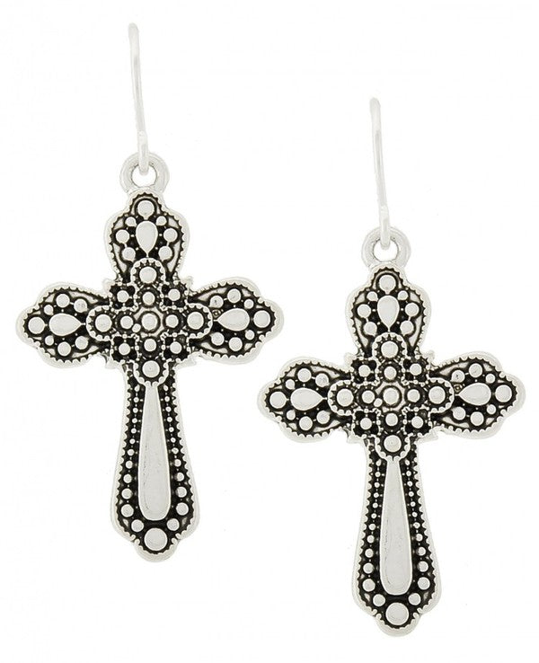 Cross Earrings