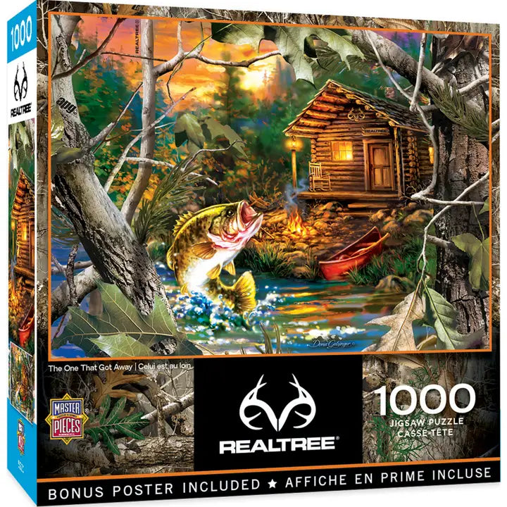 Realtree - the One That Got Away 1000 Piece Puzzle