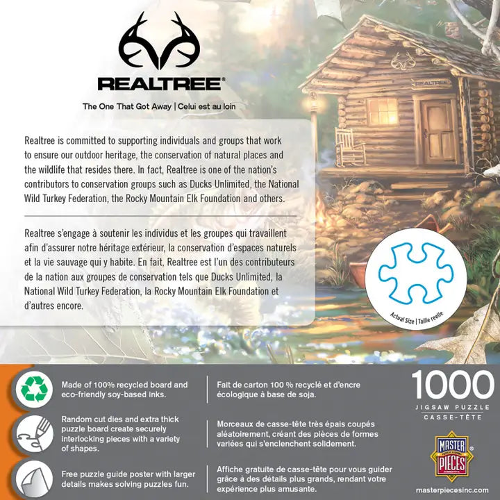 Realtree - the One That Got Away 1000 Piece Puzzle