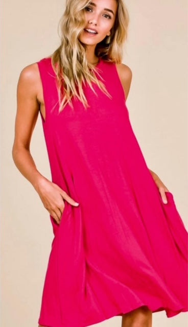 Sleeveless Tank Dress