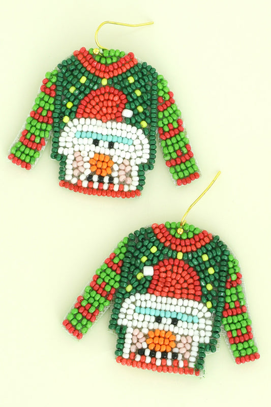 Ugly Sweater Earrings