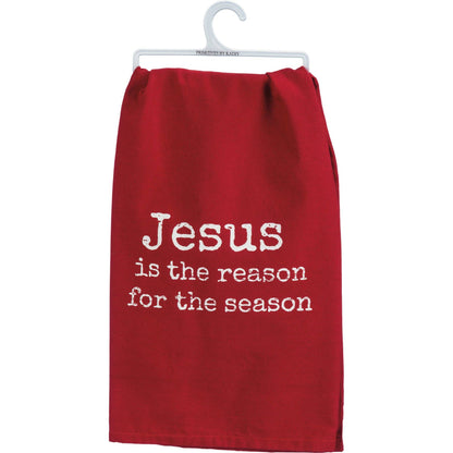 Jesus Is The Reason For The Season Kitchen Towel
