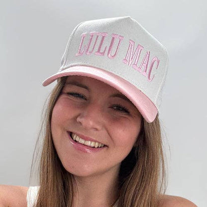 LULU MAC HAT LIGHT PINK