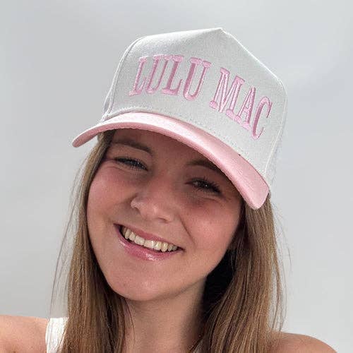 LULU MAC HAT LIGHT PINK