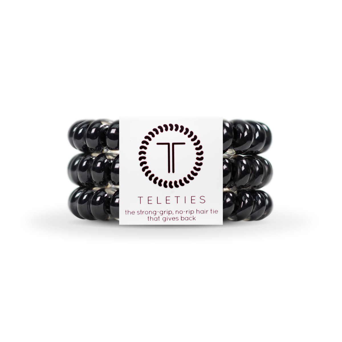Jet Black Large Teleties