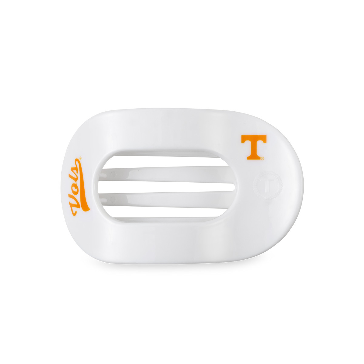Go Vols! Medium Flat Round Hair Clip Teleties