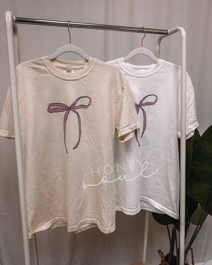 She Is Clothed Bow T-Shirt