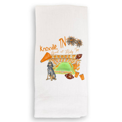 Tennessee Football Pattern: Dishtowel