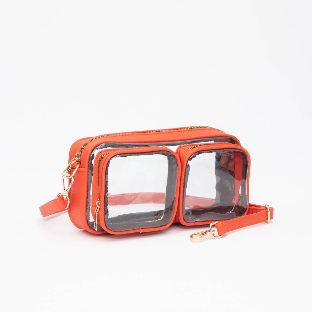 The Jessa Clarity Compartment Crossbody Bag