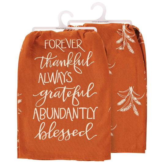 Forever Thankful Kitchen Towel