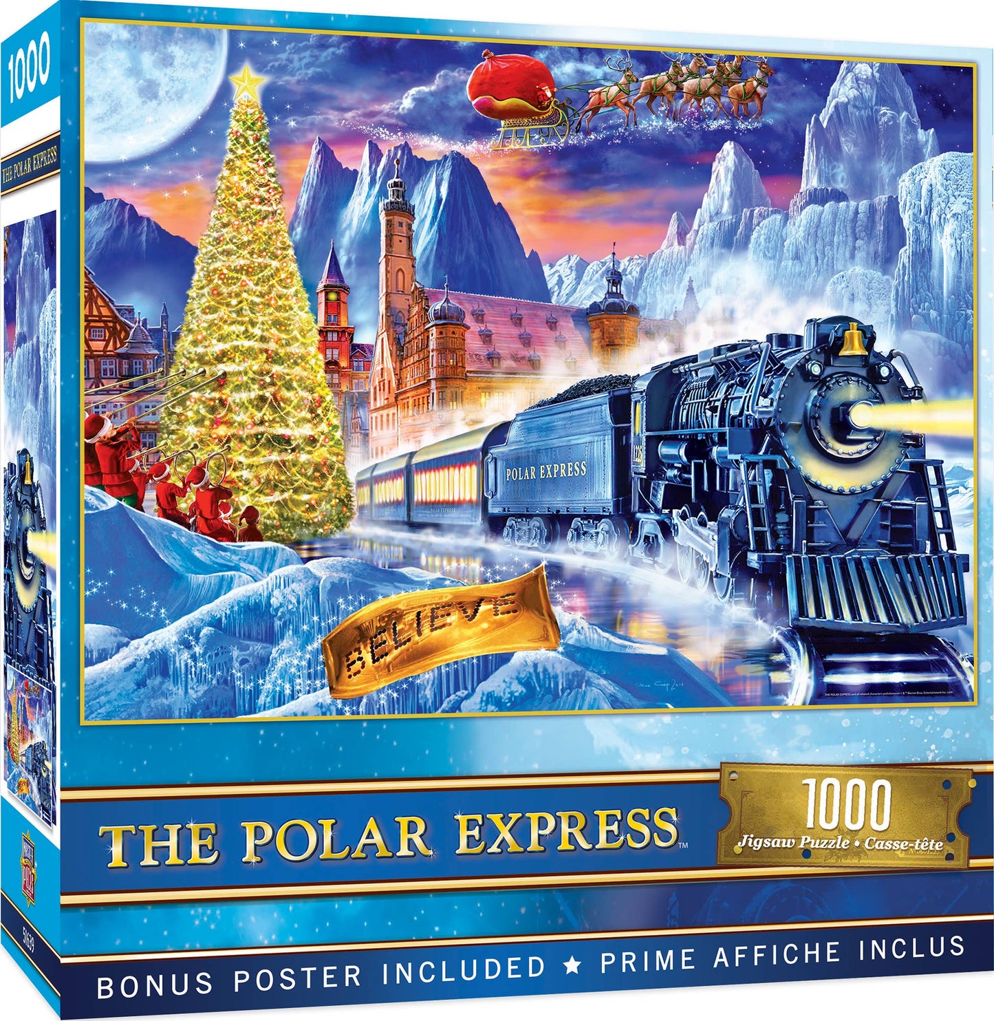 The Polar Express 1000 Piece Puzzle