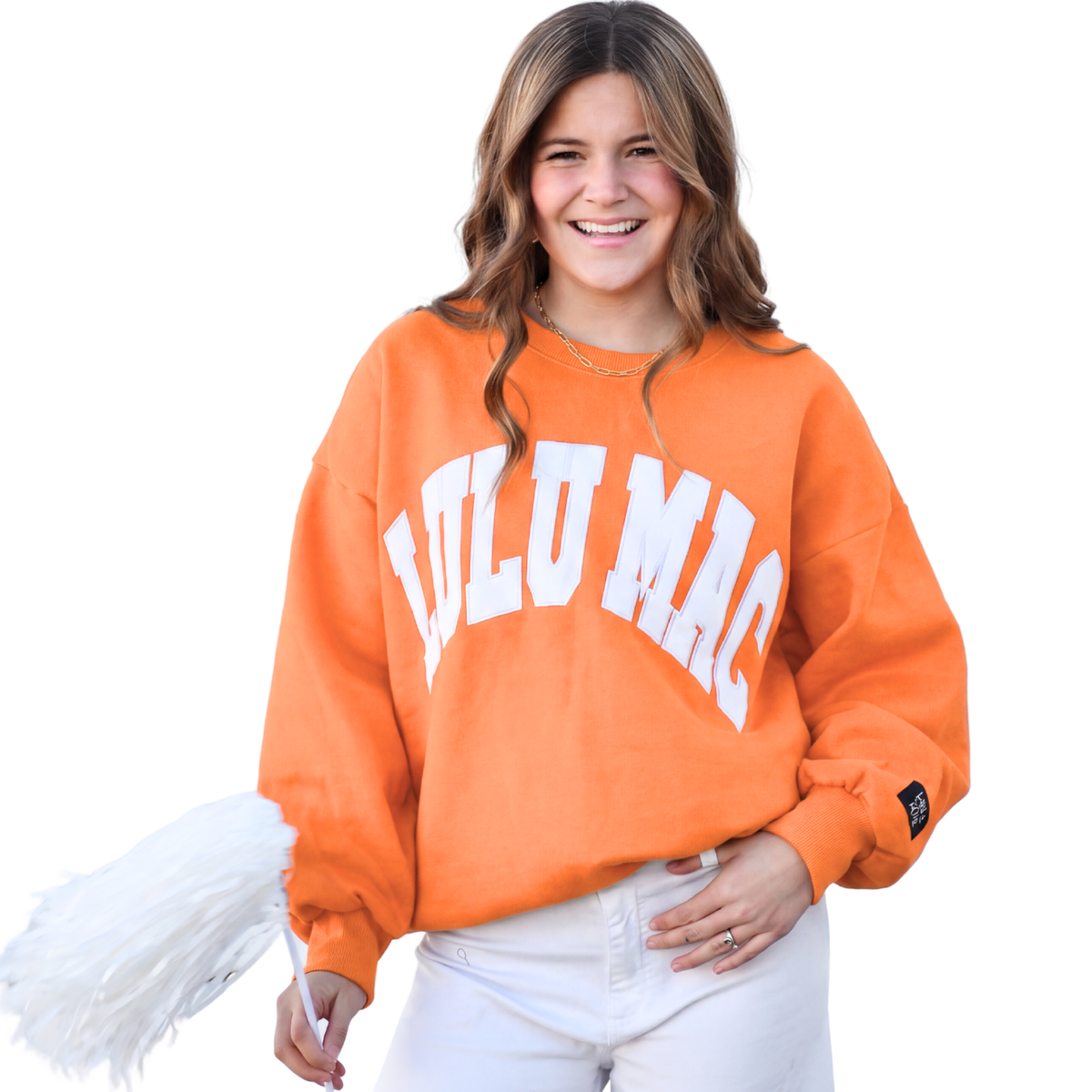 LULU MAC TN Orange Sweatshirt