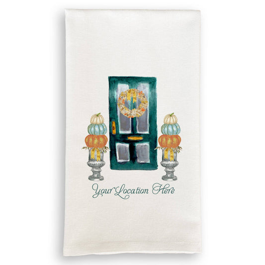Kingsport Thanksgiving Door Dishtowel