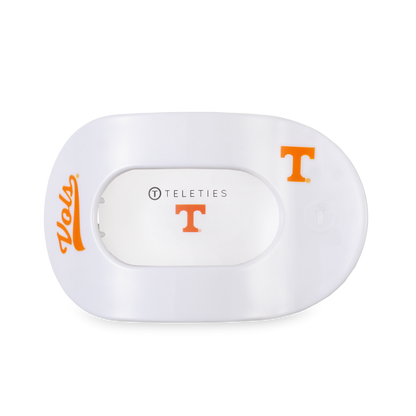 Go Vols! Large Flat Round Hair Clip Teleties