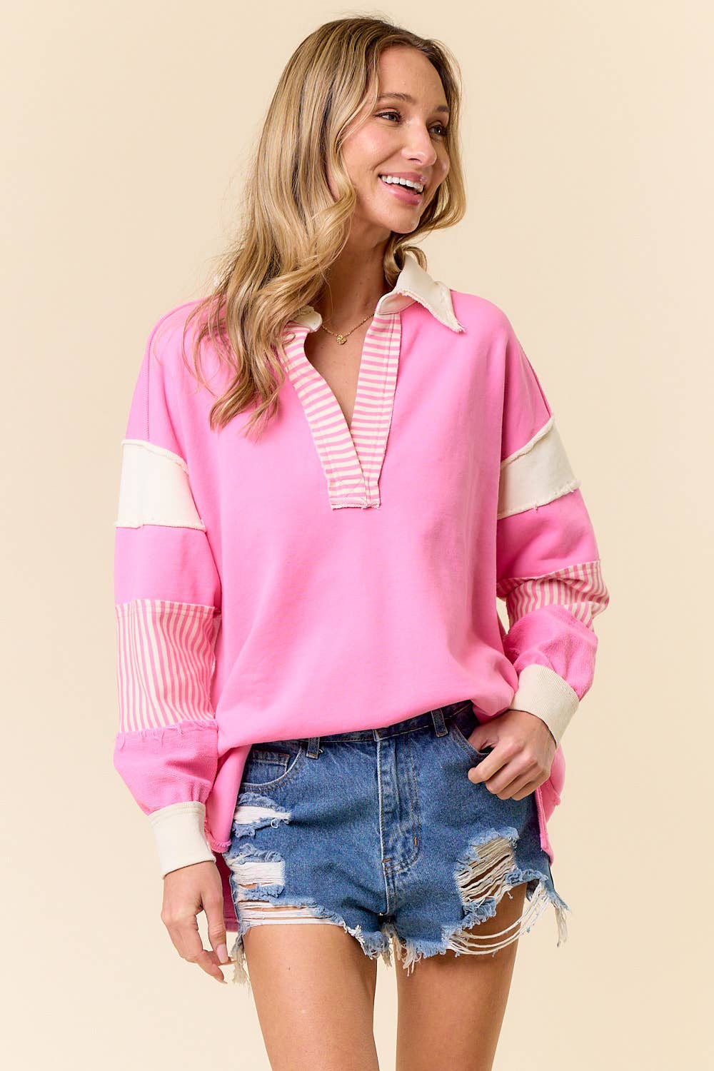 Cozy and oversized pullover