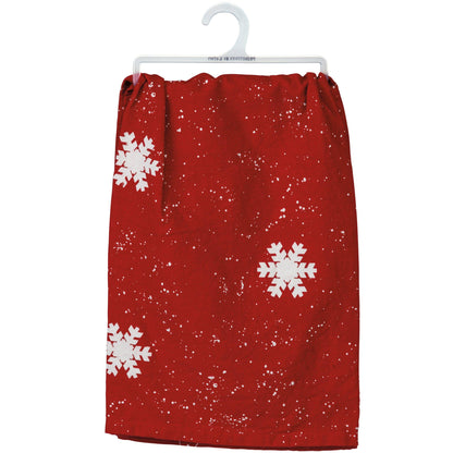 Love Peace Blessings Christmas Kitchen Towel